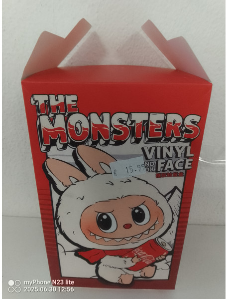 LABUBU The Monsters Coca - Cola Labubu Blind Box PLYŠOVÁ HRAČKA