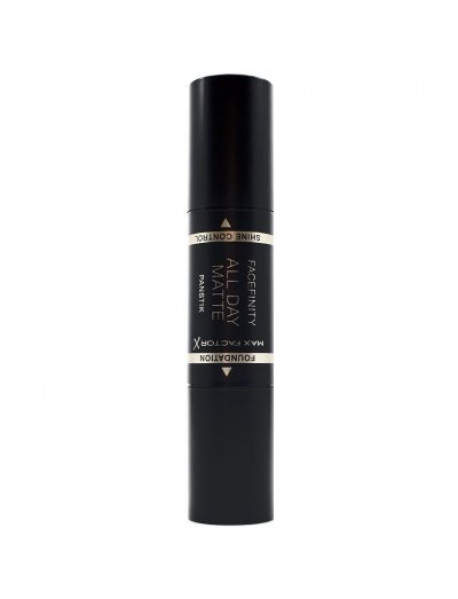 Max Factor Facefinity All Day Matte Zmatňujúci make-up a podkladová báza v tyčinke pre ženy 11 g odtieň 45 Warm Almond  Shade 45 