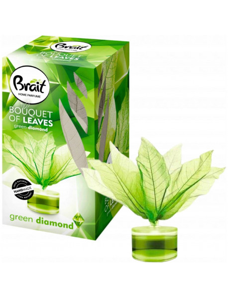 Brait Bouquet Of Leaves Green Diamond  osviežovač vzduchu 50 ml