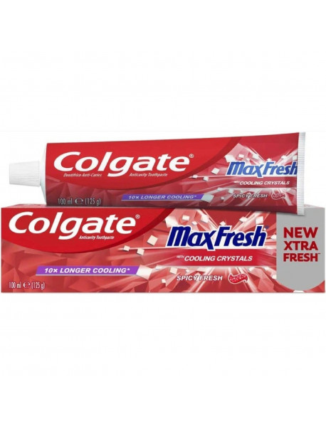 Colgate Max Fresh Cooling Crystals Spicy Fresh zubná pasta 100 ml Colgate Max Fresh Cooling Crystals Spicy Fresh zubná pasta 100 ml