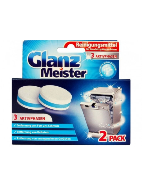 Glanz Meister 3in 1 tablety do umývačky riadu 2ks 