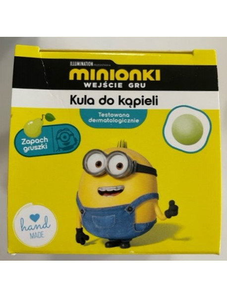 Minions kúpeľová bomba Hruška 165g.
