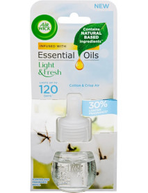 Air Wick Essential Oils náplň do elektrického osviežovača vzduchu light & fresh 19 ml