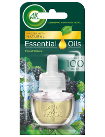 Air Wick Essential Oils náplň do elektrického osviežovača vzduchu Forest Waters 19 ml