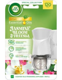 Air Wick Jasmine Bloom & Freesia elektrický komplet strojček + osviežovač