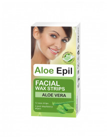 Aloe Epil depilačné vosky na tvár 12+2 ks 