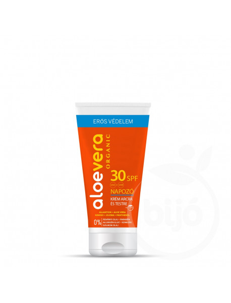 Aloe Vera Original opaľovací krém na tvár a telo SPF 30  150 ml