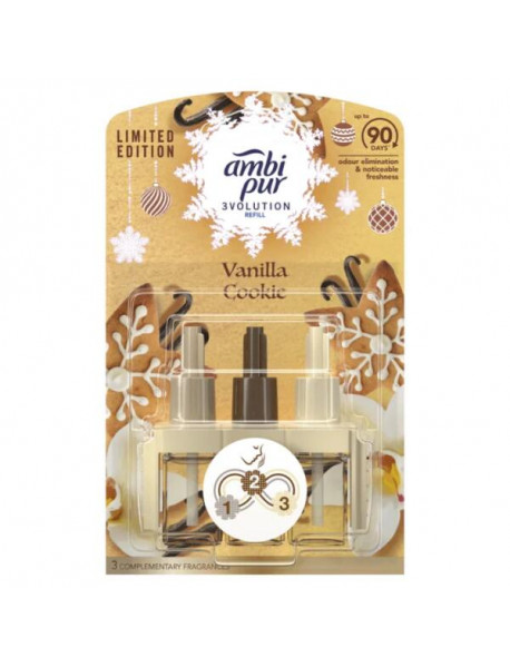 Ambi Pur 3volution náplne do elektrické osviežovača Vanilla Cookie 20 ml