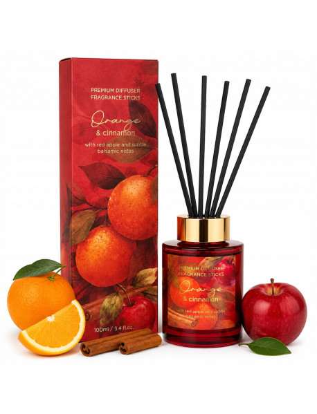 Bartek Candles Orange & Cinnamon difuzér 100 ml 