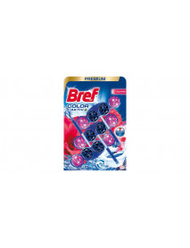 Bref Color Aktiv tuhý WC blok Flower 3 x 50 g