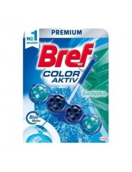 Bref Color Aktiv tuhý WC blok Eucalyptus 50 g