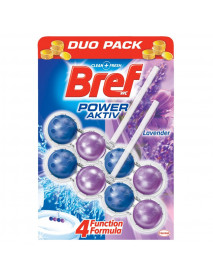 Bref Power Aktiv tuhý WC blok Lavender 2 x 50 g 