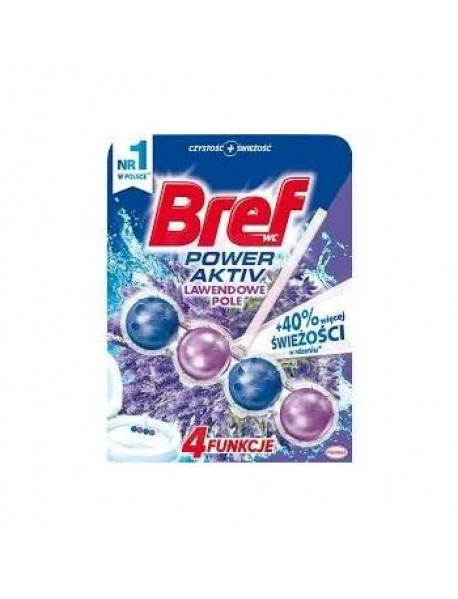 Bref Color Aktiv tuhý WC blok Lavender 50 g