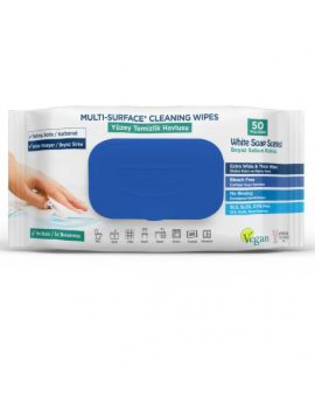 Deep Fresh vlhčené utierky do domácnosti 50 ks