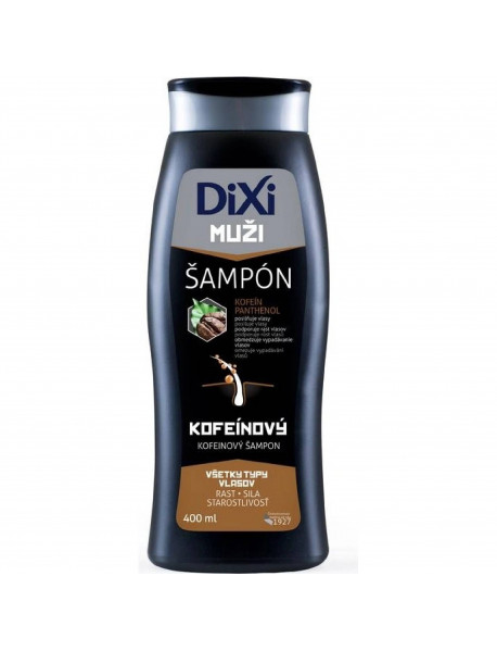 Dixi kofeínový šampón pre mužov 400 ml