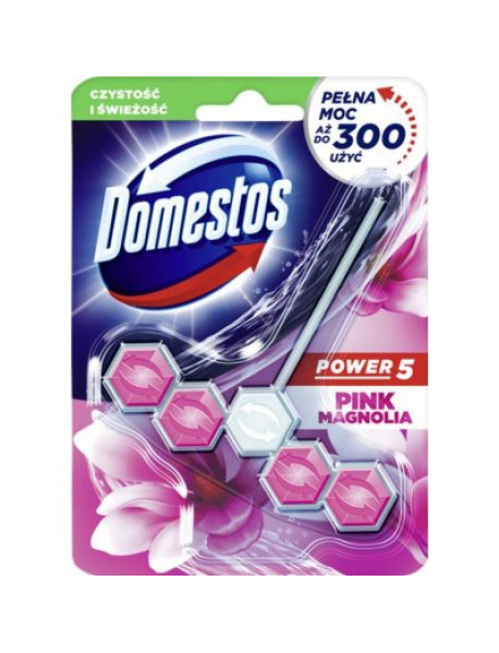 Domestos Power5 Pink Magnolia WC blok 55g