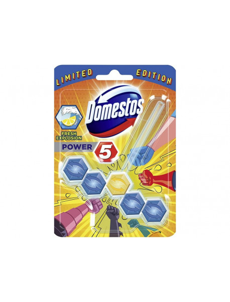 Domestos Power5 Fresh Explosion WC blok 55g