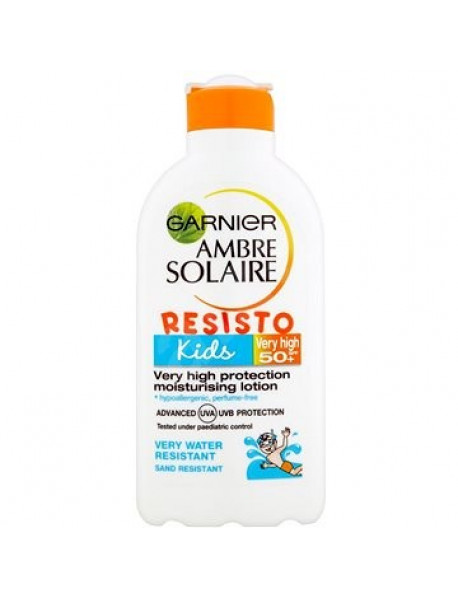 Garnier Ambre Solaire Resist Kids mlieko na opaľovanie SPF 30+ 200 ml 