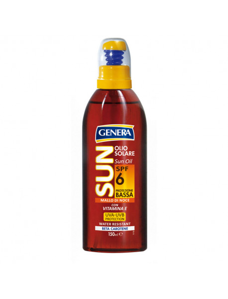 Genera Sun olej v spreji na opaľovanie SPF 6 150 ml