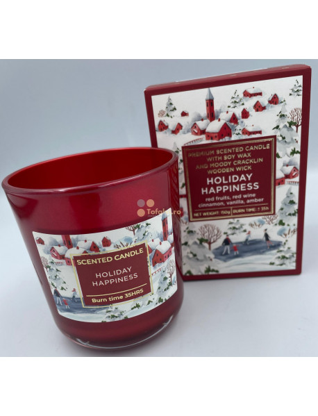 Bartek Candles Holiday Happiness sviečka 150g Bartek Candles Holiday Happiness sviečka 150g