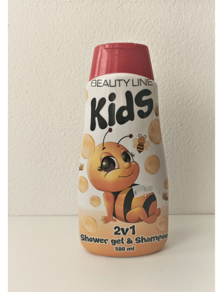 MeToo Kids sprchový gél&šampón pre deti včielka 500 ml