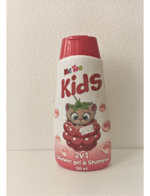MeToo Kids sprchový gél&šampón pre deti mačiatko 500 ml