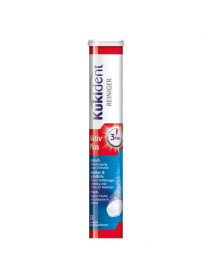 Kukident Aktiv Plus tabletky na čistenie zubných protéz 33 ks 