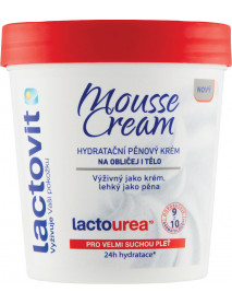 Lactovit Lactourea Mousse Cream penový krém na veľmi suchú pleť 250 ml