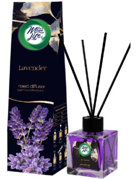 Miss Life Lavender aroma difuzér 100 ml Miss Life Lavender aroma difuzér 100 ml