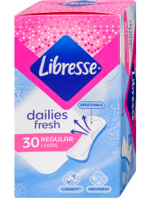 Libresse Dailies Fresh Regular hygienické vložky 30 ks