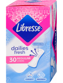 Libresse Dailies Fresh Regular hygienické vložky 30 ks Libresse Dailies Fresh Regular hygienické vložky 30 ks