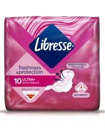 Libresse Ultratenké vložky - Freshness protection 10 ks