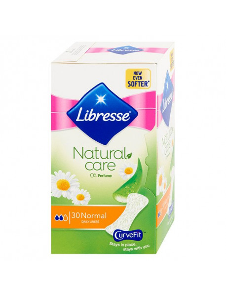 Libresse Natural care hygienické vložky 30 ks