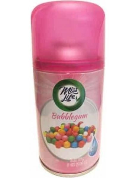 Miss Life Bubblegum náhradná náplň do elektrického osviežovača 250 ml 