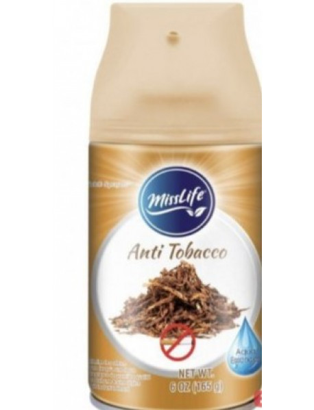 Miss Life Anti Tobacco náhradná náplň do elektrického osviežovača 250 ml