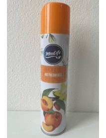 MissLife osviežovač vzduchu - broskyňa a vanilka 300 ml 