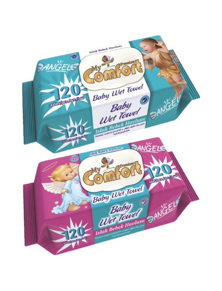 My Comfort Anjelik vlhčené utierky 120 ks