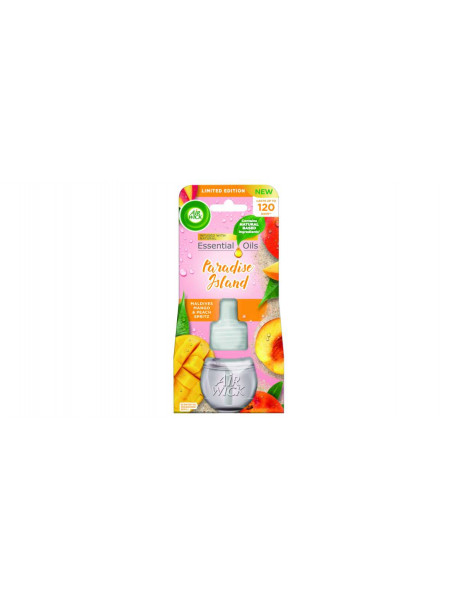 Air Wick Essential Oils náplň do elektrického osviežovača vzduchu paradise island 19 ml