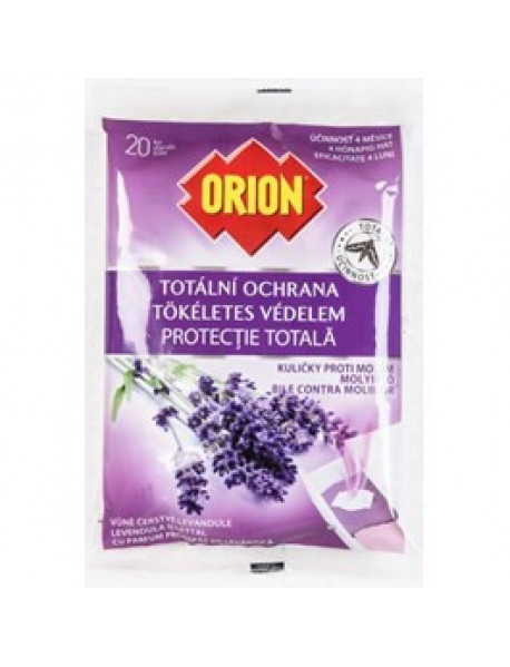 Orion gulôčky proti moliam Levandula 20 ks
