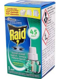 Raid tekutá náplň do elektrického odparovača s tekutou náplňou - eukalyptus 27 ml