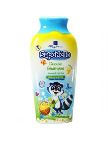 SapoNello sprchový gél a šampón Banana 250 ml SapoNello sprchový gél a šampón Banana 250 ml