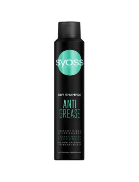 Syoss Anti Grease suchý šampón 200 ml