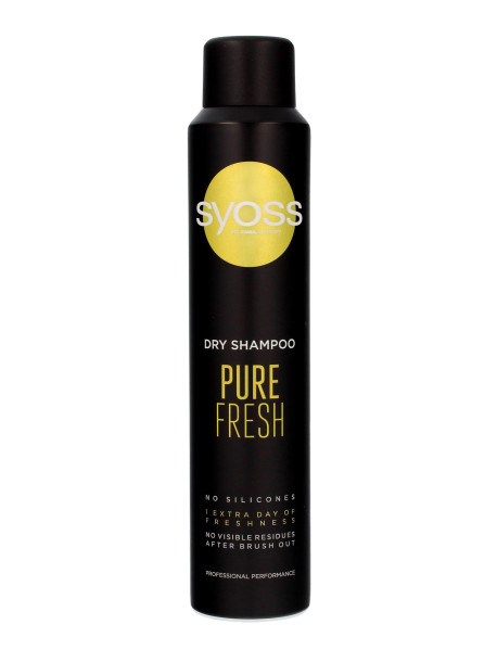 Syoss Pure Fresh suchý šampón 200 ml