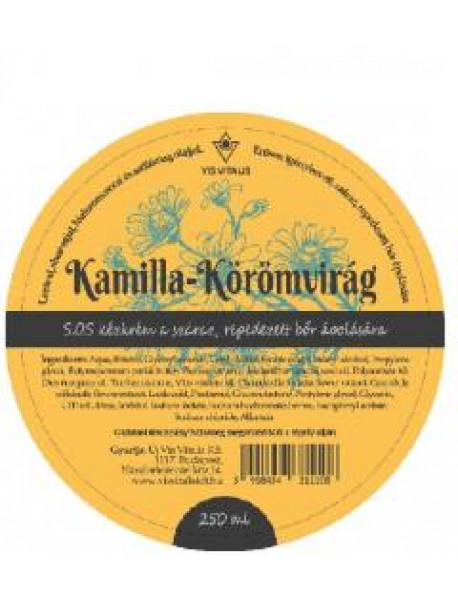Vis Vitalis krém na ruky SOS - harmanček a nechtík 250 ml 