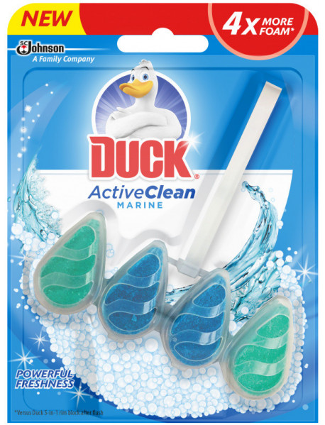 Duck Active Clean WC závesný čistič Marine 38,6 g