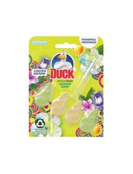 Duck Active Clean WC závesný čistič Jasmine Jump 38,6 g