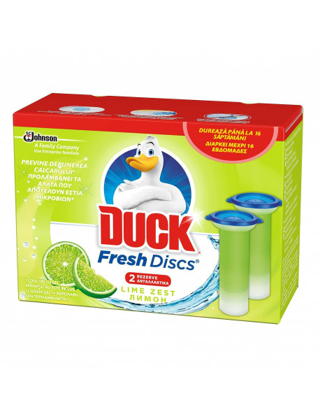 Duck Fresh Discs - čistič WC Limetka náplne 72 ml Duck Fresh Discs - čistič WC Limetka náplne 72 ml