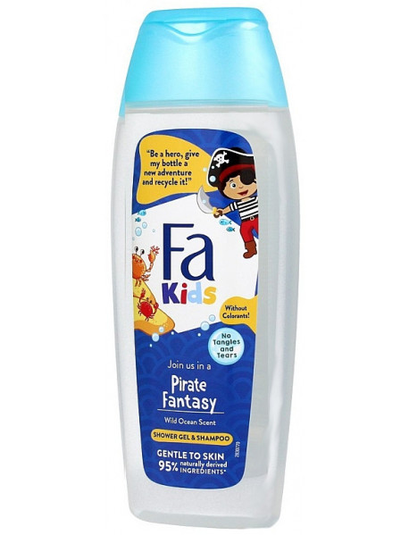 Fa Kids Pirate Fantasy sprchovací gél a šampón 2v1 250 ml 