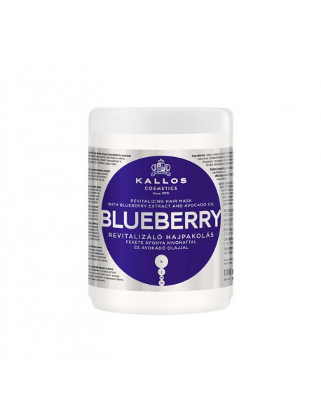 Kallos Blueberry  Maska na vlasy 1L