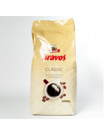 Bravos Classic zrnková káva 1Kg